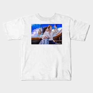 to the wind Kids T-Shirt